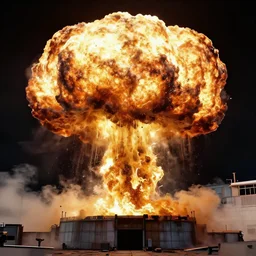 cheesy nuclear explosion