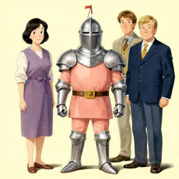 kazuo koike wearing a salmon knight costume tombow artwork greg staples dug stanat norman rockwell christophe young eytan zana rumiko takahashi