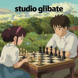 “studio ghibli chess”