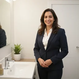an estate agent photo of a bathroom
