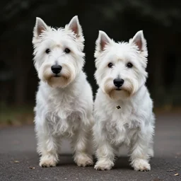 a cross between a westie and a bee, photography, f / 1 6, 2 2 mm lens, soft lighting