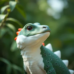 wildlife photo of real life yoshi in the wild, 8 k, 8 5 mm f 5. 6