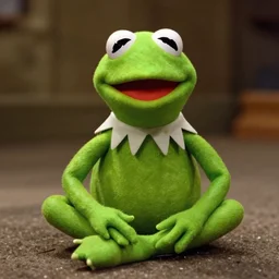 a still of kermit the frog in the blair witch project
