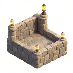 disneyland isometric 2. 5 d game level, myvmk, with detailed stone, clean, cartoon, lanterns, pixar, disney, toon shader, arnold maya render, unreal engine, artgerm, artstation by miha rinne