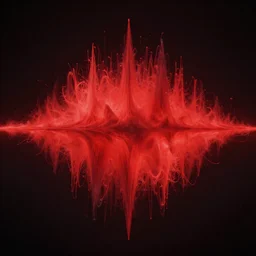 pulsating red mass, ominous, trifling, digital render, trending on artstation