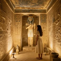 imagine being the first explorer to enter an ancient egyptian tomb. describe what happens, how you feel and what treasures you find.