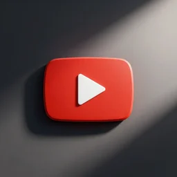 youtube logo, icon