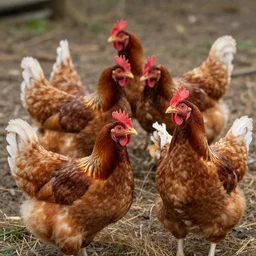 four thousand chickens