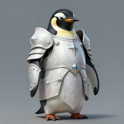 anthropomorphic penguin in light armour, dnd, character, fantasy, intricate, elegant, digital painting, artstation, concept art, smooth, 8 k frostbite 3 engine, ultra detailed, art by artgerm and greg rutkowski and magali villeneuve