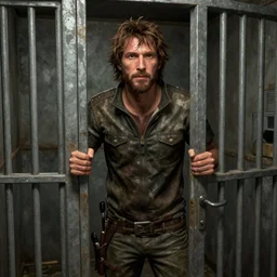 Patrick Steward in a Jail Cell | The Elder Scrolls 4: Oblivion Screenshots