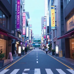 cyberpunk street japan