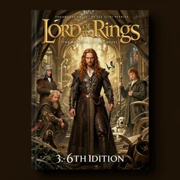 the beautiful and professional cover art by john howe for the 3 6 th edition of lord of the rings
