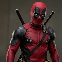 deadpool in the walking dead 4 k detailed super realistic