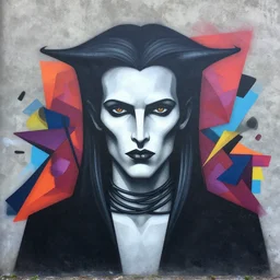 symmetry!! portrait of nosferatu by sachin teng, organic, cables, matte painting, geometric shapes, hard edges! graffiti, street art