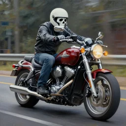 Ghost rider oil painting hyper realistic 4K quality