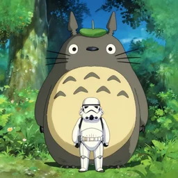 ghibli Totoro stormtrooper