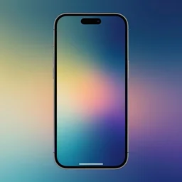 A desktop wallpaper that visualizes AI, blend elements, stylistic, visualize, Machine Learning, smooth noise 4K, iPhone wallpaper, gradient, surrealism