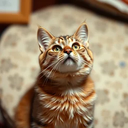 carl sagan as a cat, photography, highly detailed