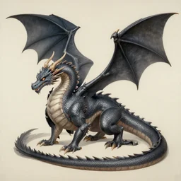 Gem Dragon, matte painting