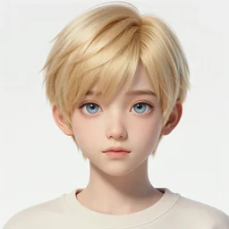 character concept art of a cute young cyberpunk boy with blond short hair and bluish - gray eyes, wearing a light - colored jumper. cute - fine - face, pretty face, key visual, realistic shaded perfect face, fine details by stanley artgerm lau, wlop, rossdraws, james jean, andrei riabovitchev, marc simonetti, and sakimichan, trending on artstation