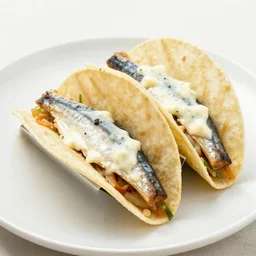 sardine and mayonnaise tacos
