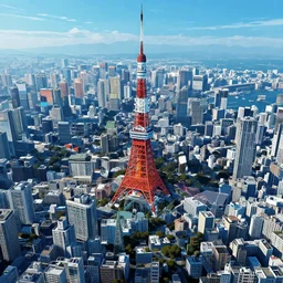 sci - fi tokyo, the shores of infinity, extra detailed.