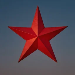 red star sky