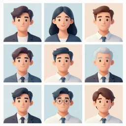 ultra the political compass with stylized representations of a person from each quadrant, film, perfect face, in the style of a candid photo
