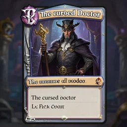 Hearthstone card called The cursed doctor