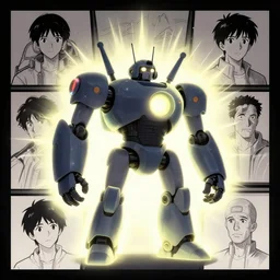 metabots medabots medarotto medarot robot minimalist comics sharpen earth defense force tank, behance hd by jesper ejsing, by rhads, makoto shinkai and lois van baarle, ilya kuvshinov, rossdraws global illumination radiating a glowing aura ray tracing hdr