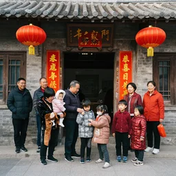 chinese new year afternoon