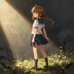 painting of undertale frisk