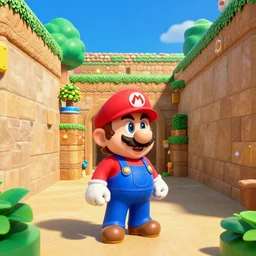super mario, liminal space