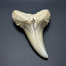 great megalodon tooth made of glass