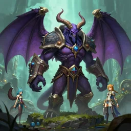 mount epic vile fiend screenshot world of warcraft mounts worldboss fantasy comics that looks like it is from borderlands by jesper ejsing, by rhads, makoto shinkai alena aenami artworks in 4 k beeple, thomas kinkade heartstone league of legends dofus overwatch