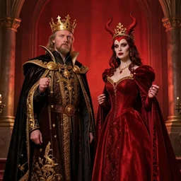 the king and queen of hell, 8k