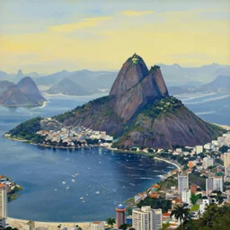 rio de janeiro painted by james gilleard