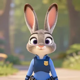 portrait of Judy Hopps