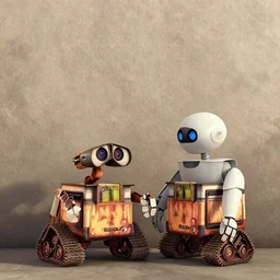 wall - e marries a female robot