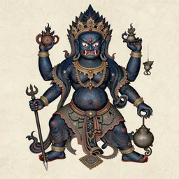 buddhist warthful deity by nine inch nails