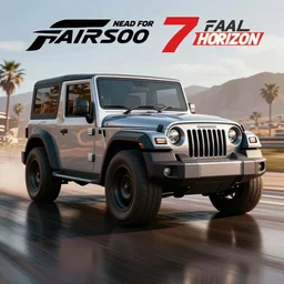 photo wallpaper of mahindra thar, gran turismo 7 forza horizon need for speed fast and furious 5 unreal engine supercar hypercar game concept car octane render, 4 khd 2 0 2 2 3 d cgi rtx style chrome reflexion global illumination ray tracing hdr arstation pixar and disney unreal