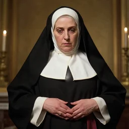 Sister Mary Clarence obese