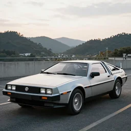 Volkswagen sedan edition from “DeLorean”, from “Back to the future”