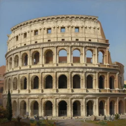 Trending on artstation, ancient Rome, detailed matte painting, oil on canvas