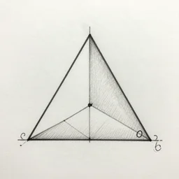 triangle technical drawing