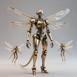 steampunk robot dragonflies, 3 d model, unreal engine realistic render, 8 k, micro detail, intricate, elegant, highly detailed, centered, digital painting, artstation, smooth, sharp focus, illustration, artgerm, tomasz alen kopera, wlop