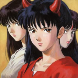 prompt : women devil soft light painted by james jean and katsuhiro otomo and erik jones, inspired by akira anime, smooth face feature, intricate oil painting, high detail illustration, sharp high detail, manga and anime 1 9 9 9
