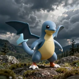 The pokemon skarmory as a real life animal, nature photography, outdoors