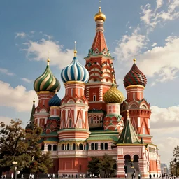 anime style moscow art hd detailed mappa red square
