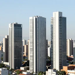 skyscrapers in latin american city